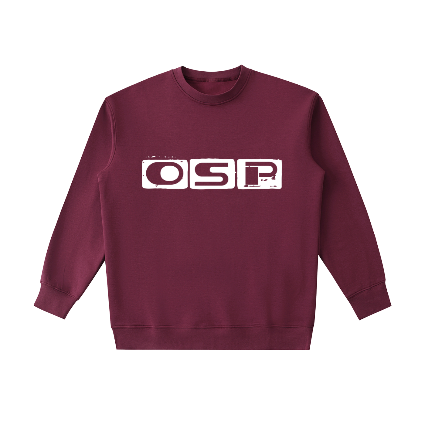 Offset Crewneck Sweatshirt