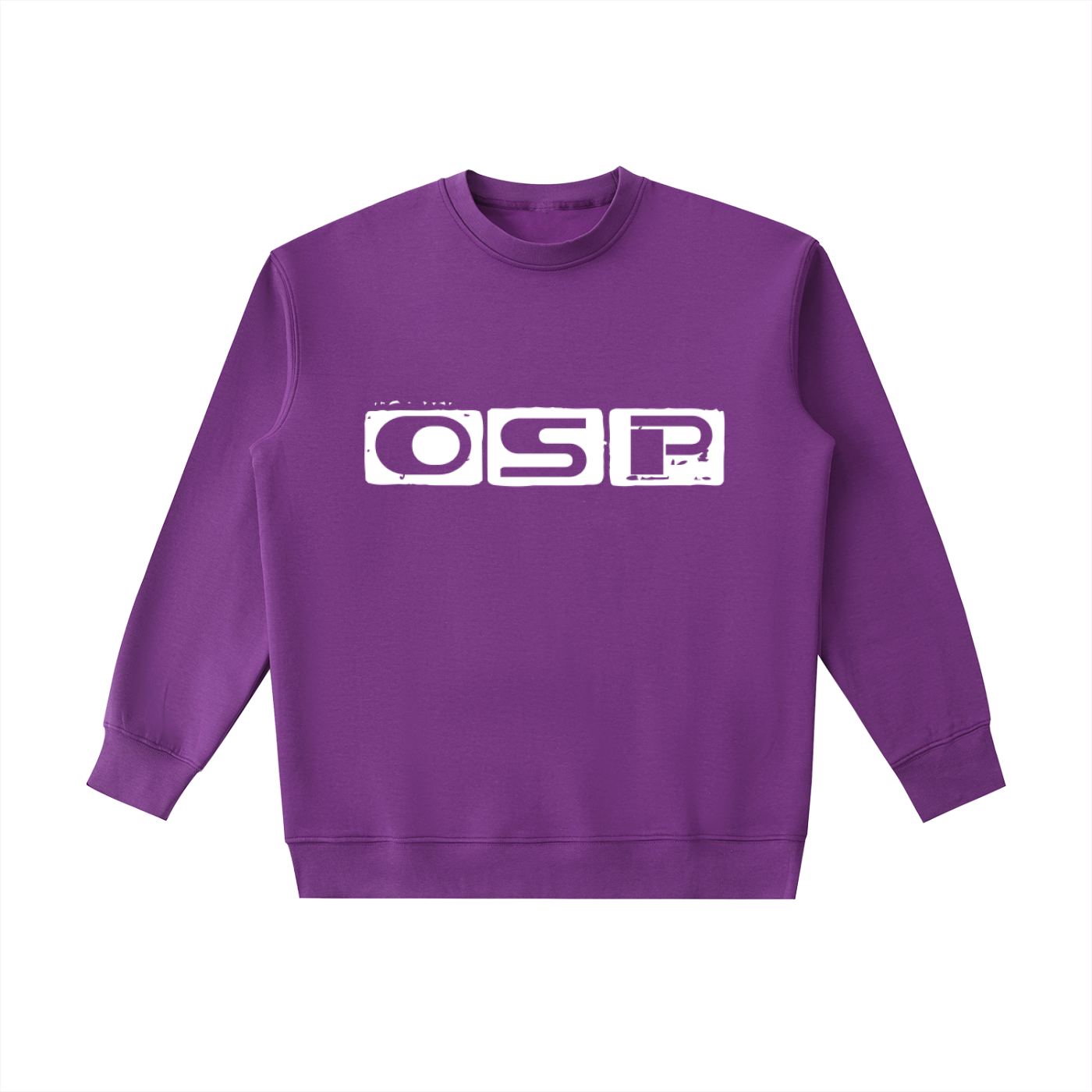 Offset Crewneck Sweatshirt