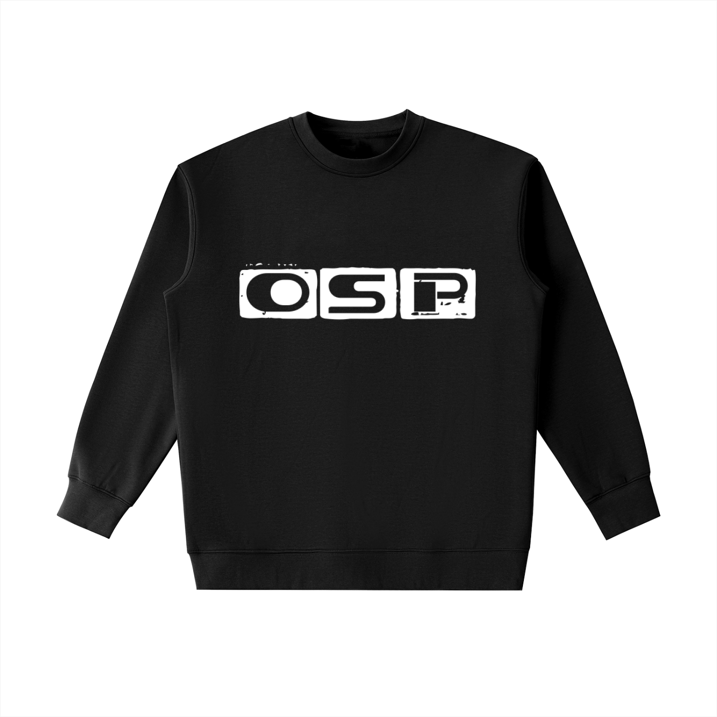 Offset Crewneck Sweatshirt