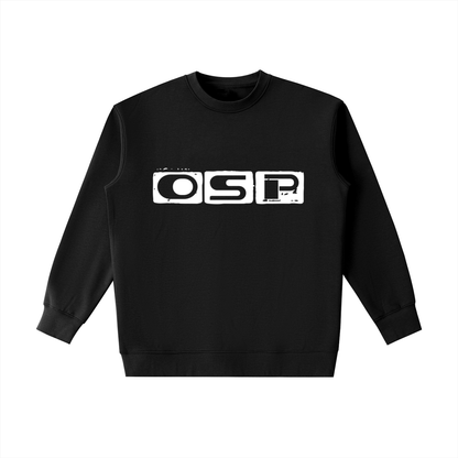 Offset Crewneck Sweatshirt