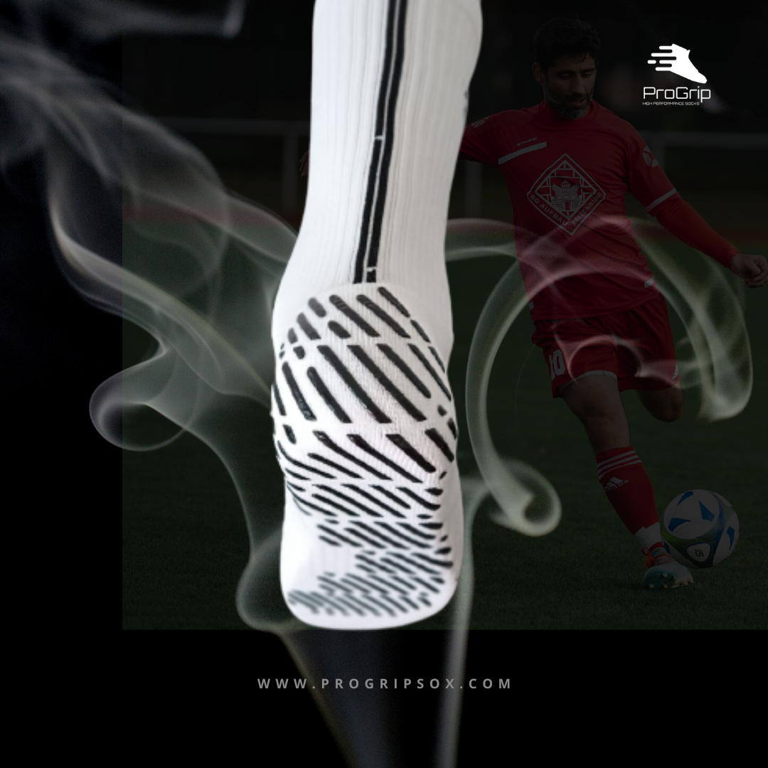 Technical Football Grip Socks White – MISS KICK